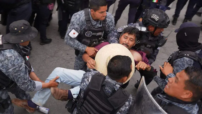 Violento repliegue de productores en Zacatecas